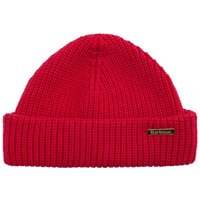 Barbour Beanie aus einem Rippstrick.Wollgemisch mit Lapel-Pin in 0 von Barbour