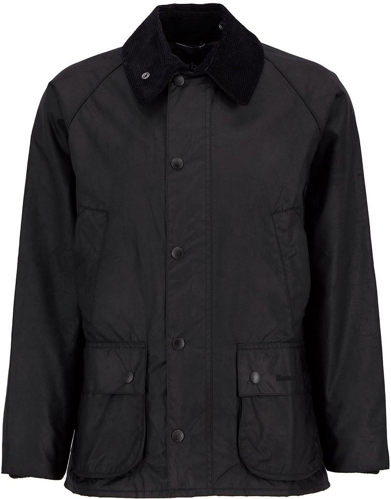 Barbour Bedale Wachsjacke Schwarz - Größe 54 von Barbour