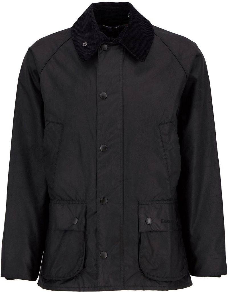 Barbour Bedale Wachsjacke Schwarz - Größe 56 von Barbour