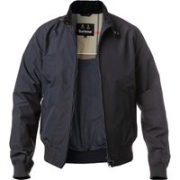 Barbour Herren Blouson blau Mikrofaser unifarben von Barbour