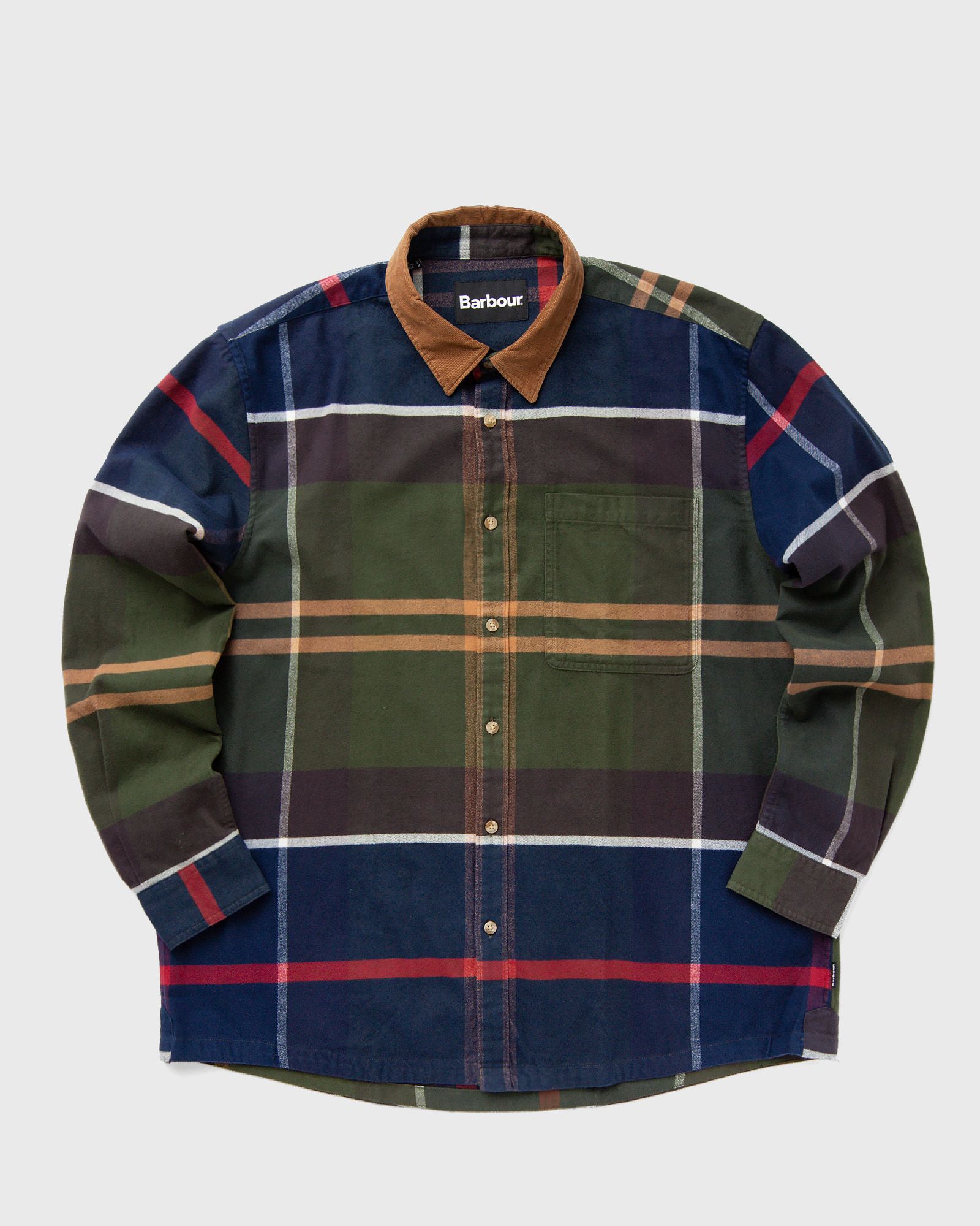 Barbour Bushlane OS men Longsleeves multi in Größe:M von Barbour