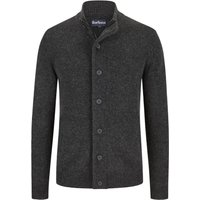 Barbour Cardigan aus Lammwolle mit Knopfleiste und Zip in XXL von Barbour