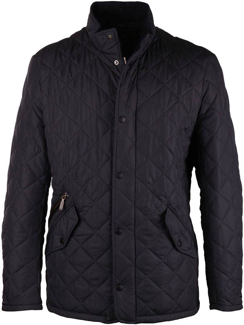 Barbour Chelsea Sport Steppjacke Navy - Größe XXL von Barbour