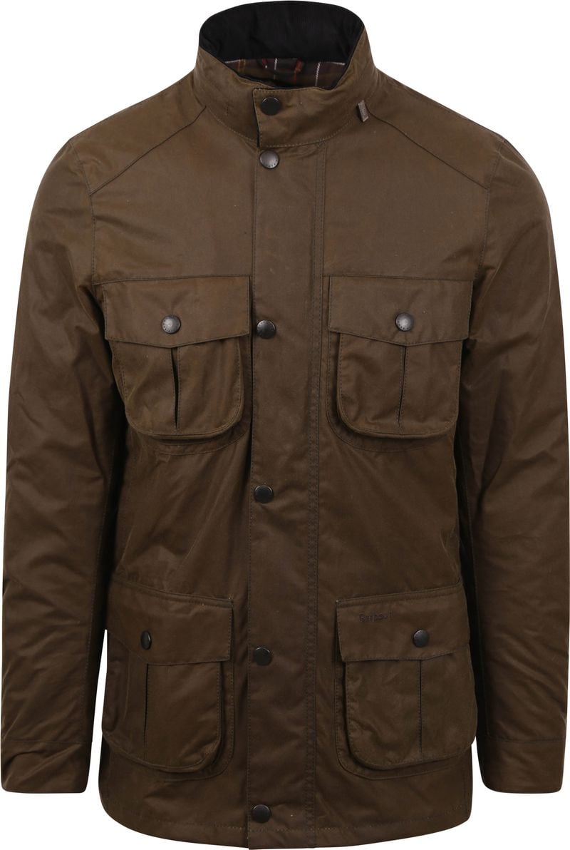 Barbour Corbridge Wachsjacke Braun - Größe L von Barbour