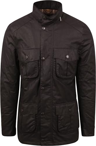 Barbour Corbridge Wachsjacke Rustic Braun - Grösse XL - Herren - Bekleidung - Modern-fit - Baumwolle - Perfekt für Herbst und Winter von Barbour