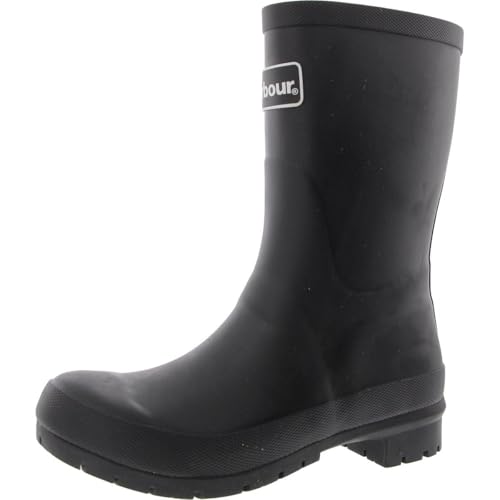 Barbour Damen Banbury Gummi Mid-Cut Regen Walking Back Logo Gummistiefel EU 36-43 von Barbour