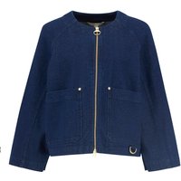 Barbour Damen Denim-Overshirt Saima mit Reißverschluss in 18 von Barbour