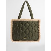 Barbour Damen-Tote Bag mit Steppmuster Teddyfell-Akzenten in 0 von Barbour