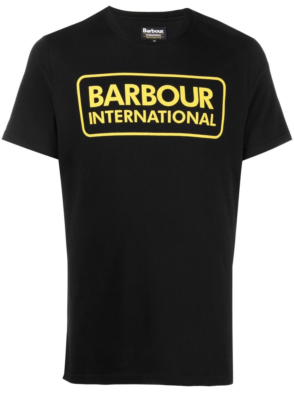 Barbour Essential T-Shirt mit Logo-Print - Schwarz von Barbour