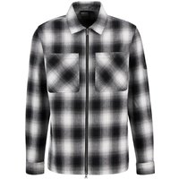 Barbour Festes Overshirt Carlisle mit Tartanmuster und Reißverschluss in L von Barbour