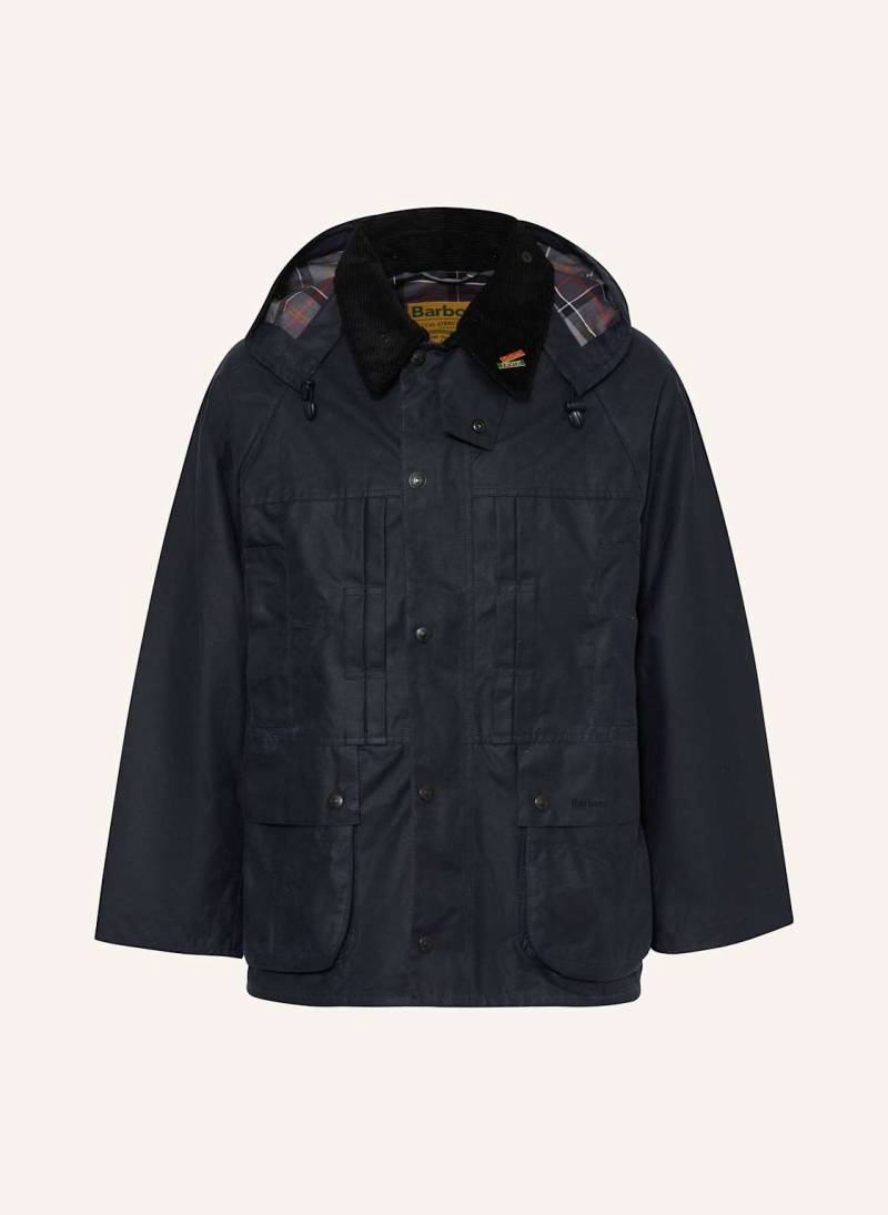 Barbour Fieldjacket Os Bedale Wax blau von Barbour