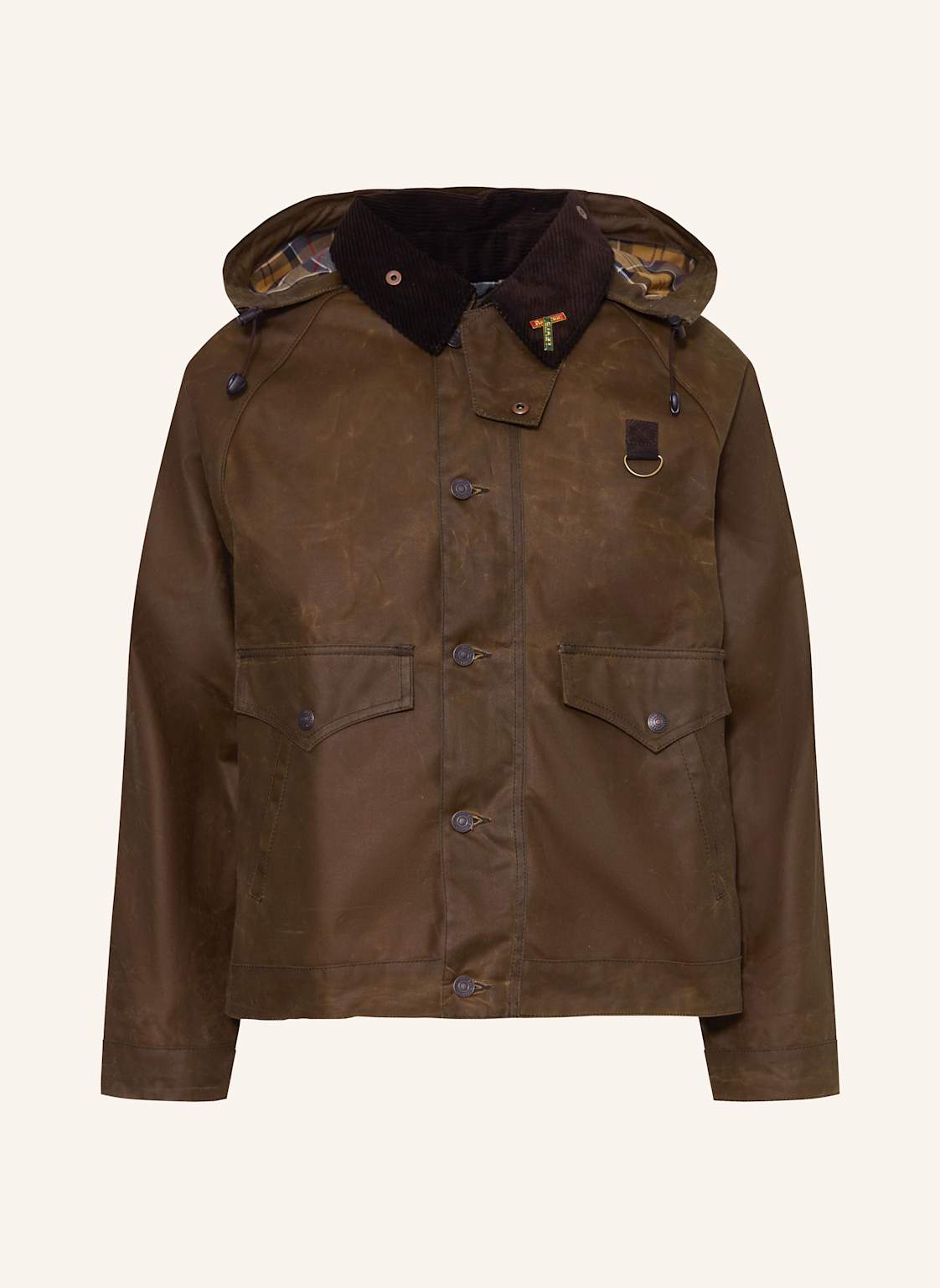 Barbour Fieldjacket Spey Wax braun von Barbour