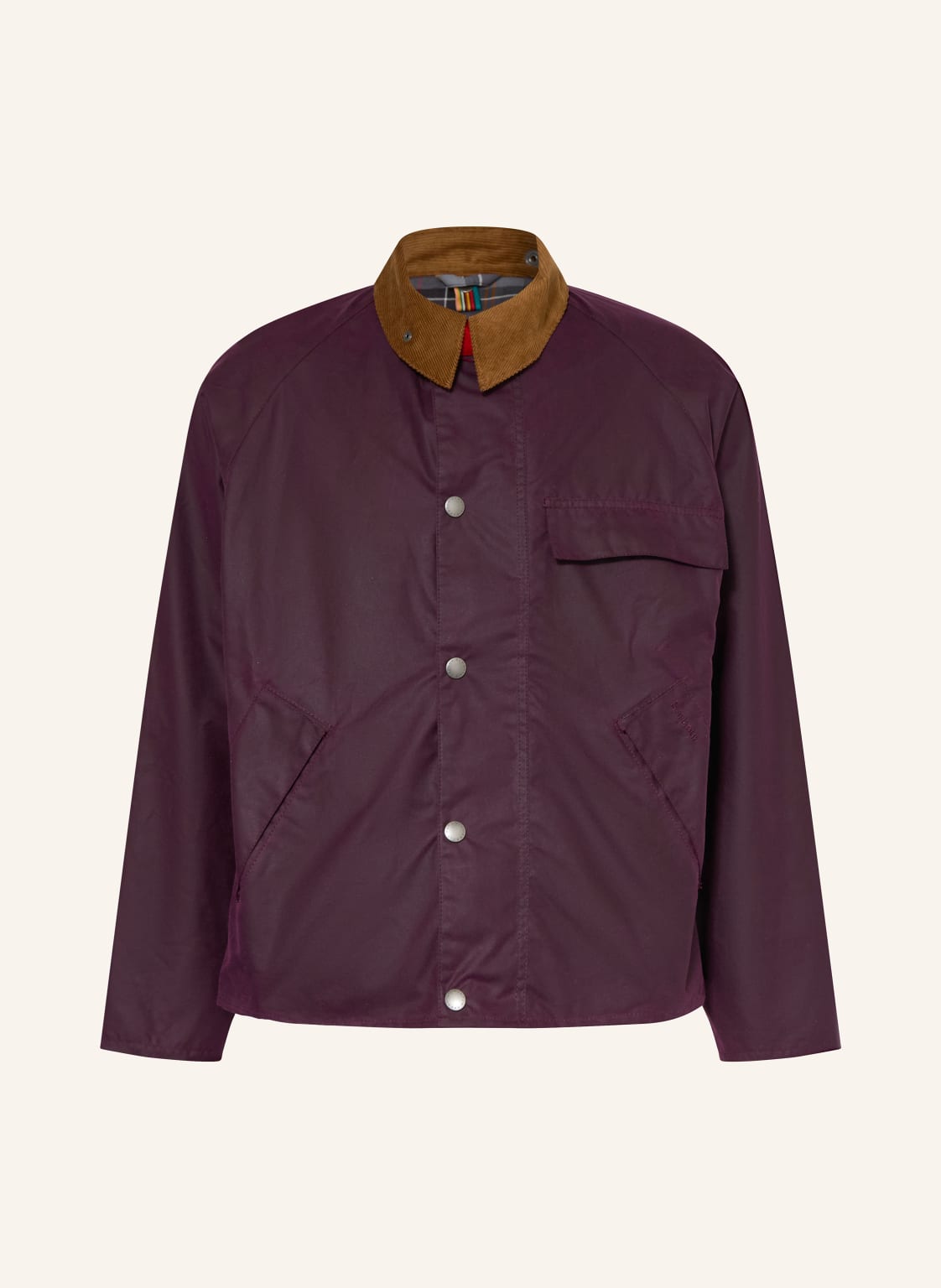 Barbour Fieldjacket Transport lila von Barbour