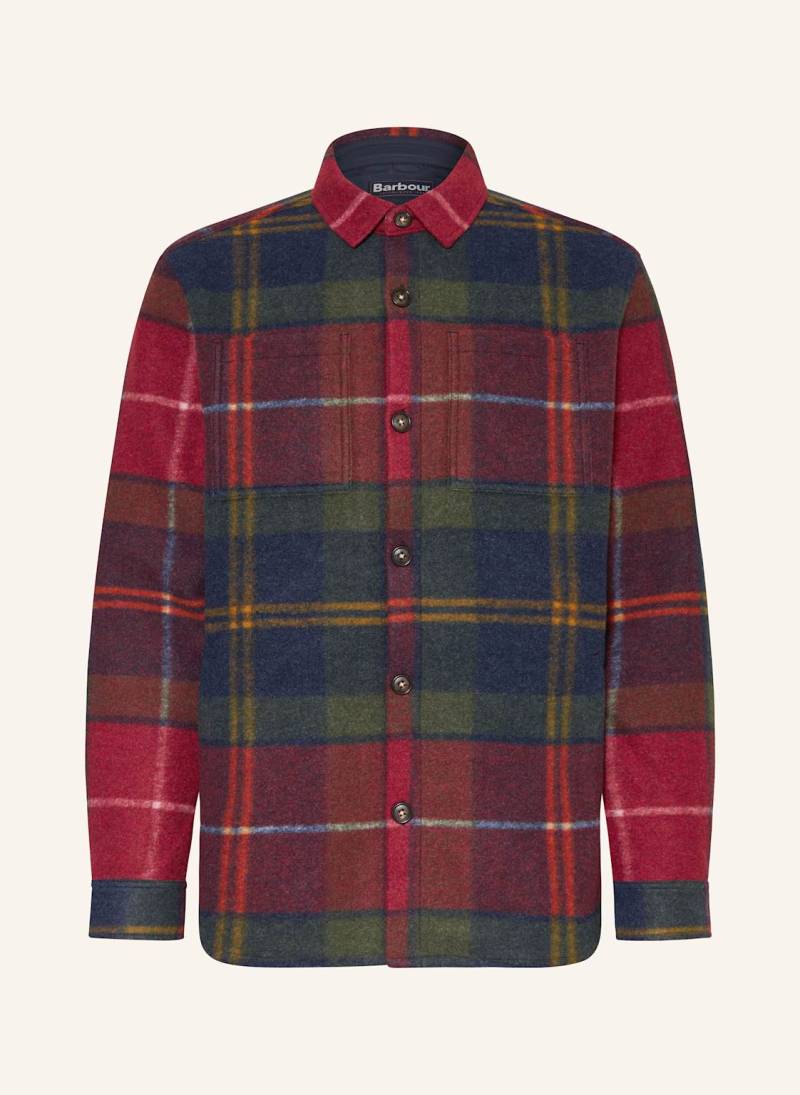 Barbour Flanell-Overshirt Chapter rot von Barbour