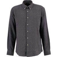 Barbour Flanellhemd mit Fischgrätmuster, Regular Fit in XXL von Barbour