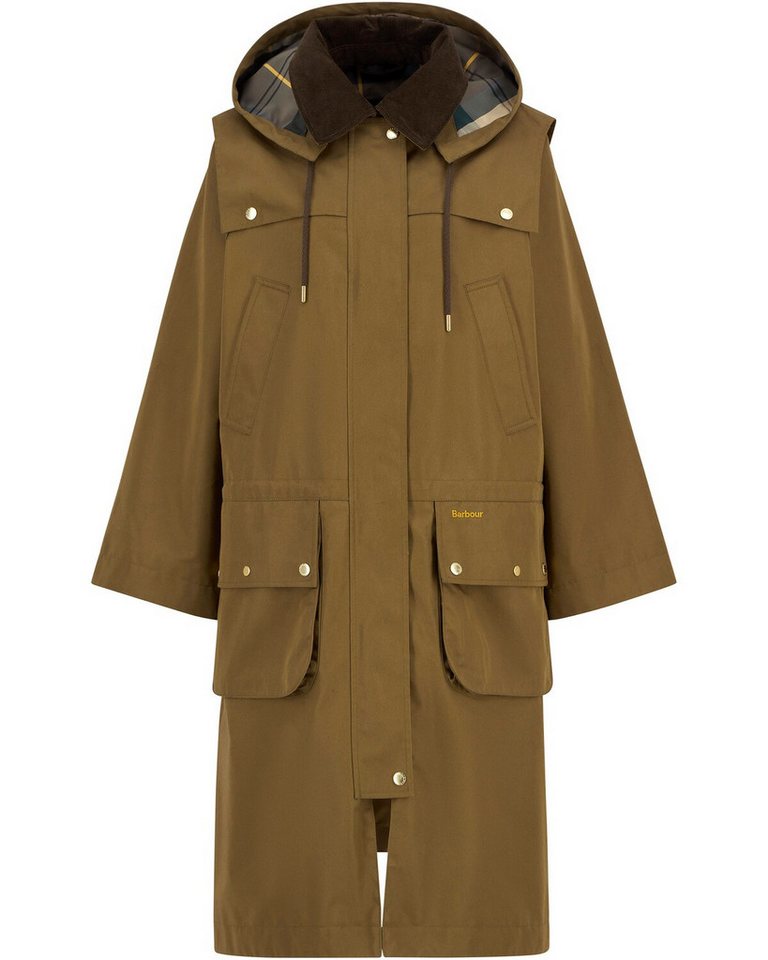 Barbour Funktionsmantel Langer Mantel Bilsdale Showerproof Wasserabweisend von Barbour
