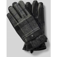 Barbour Handschuhe mit Druckknopfverschluss Modell 'NEWBROUGH' in Anthrazit, Größe M Barbour Handschuhe mit Druckknopfverschluss Modell 'NEWBROUGH' in Anthrazit, Größe M von Barbour