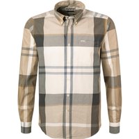 Barbour Herren Hemd beige Baumwolle kariert von Barbour