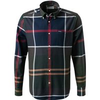 Barbour Herren Hemd grün Baumwolle kariert von Barbour