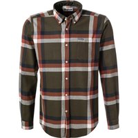 Barbour Herren Hemd grün Baumwolle kariert von Barbour