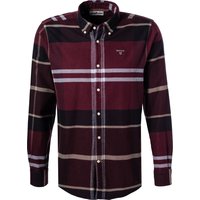 Barbour Herren Hemd rot Baumwolle kariert von Barbour