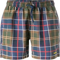 Barbour Herren Badeshorts blau Mikrofaser kariert von Barbour