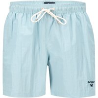 Barbour Herren Badeshorts blau Mikrofaser unifarben von Barbour