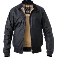 Barbour Herren Blouson blau Baumwolle unifarben von Barbour