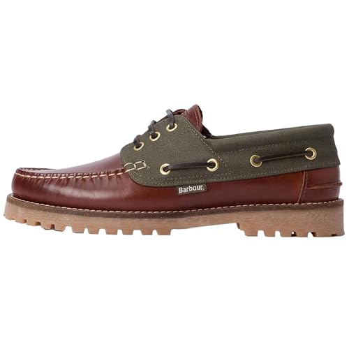 Barbour Herren Deck Bootsschuh Mahagoni, Mahagoni, 45 EU von Barbour