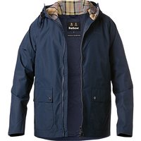 Barbour Herren Funktionsjacke blau Mikrofaser unifarben von Barbour