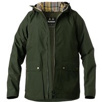 Barbour Herren Funktionsjacke grün Mikrofaser unifarben von Barbour