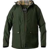 Barbour Herren Funktionsjacke grün Mikrofaser unifarben von Barbour