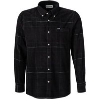 Barbour Herren Hemd schwarz Cord von Barbour