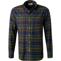 Barbour Herren Hemd grün Flanell von Barbour