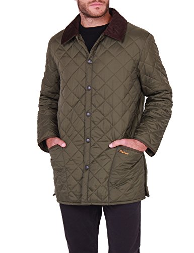 Barbour Herren Heritage Liddesdale Quiltjacke, Grün, 3XL von Barbour