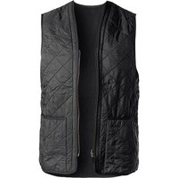 Barbour Herren Innenweste schwarz Mikrofaser unifarben von Barbour