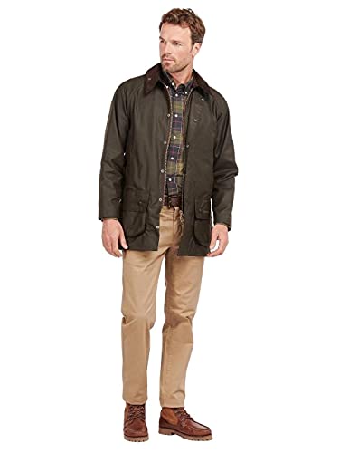 Barbour Herren Jacke Beaufort - Grün - Olivgrün - Medium von Barbour