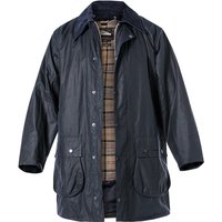 Barbour Herren Jacke blau Baumwolle unifarben von Barbour