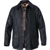 Barbour Herren Jacke blau Baumwolle unifarben von Barbour