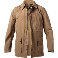 Barbour Herren Jacke beige Baumwolle unifarben von Barbour