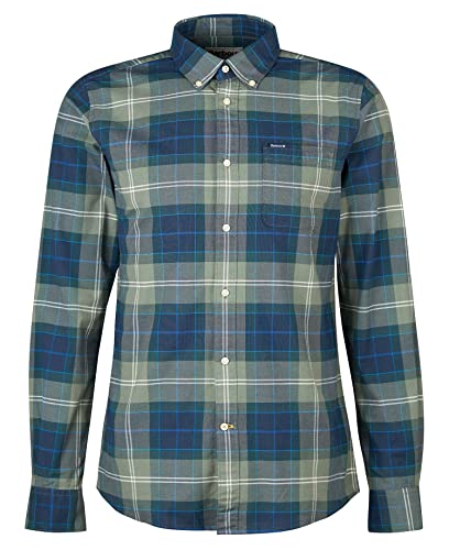 Barbour Herren Maßgeschneidertes Lewis-Hemd, Blau, M von Barbour