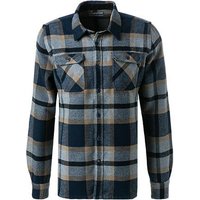 Barbour Herren Overshirt blau Baumwolle von Barbour