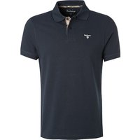 Barbour Herren Polo-Shirt blau Baumwoll-Piqué von Barbour