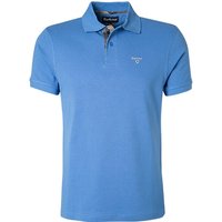 Barbour Herren Polo-Shirt blau Baumwoll-Piqué von Barbour