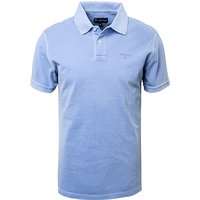 Barbour Herren Polo-Shirt blau Baumwoll-Piqué von Barbour