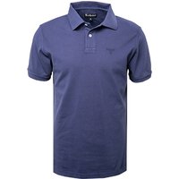 Barbour Herren Polo-Shirt blau Baumwoll-Piqué von Barbour