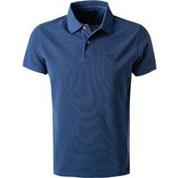 Barbour Herren Polo-Shirt blau Baumwoll-Piqué von Barbour