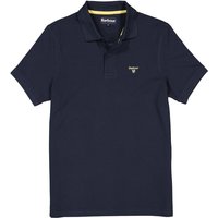 Barbour Herren Polo-Shirt blau Baumwoll-Piqué von Barbour