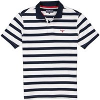 Barbour Herren Polo-Shirt blau Baumwoll-Piqué von Barbour