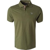 Barbour Herren Polo-Shirt grün Baumwoll-Piqué von Barbour